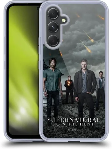 Vista 118 de Head Case Designs Supernatural Sam, Dean & Castiel Key Art - Funda de gel con licencia oficial [protección de grado militar] compatible con Google