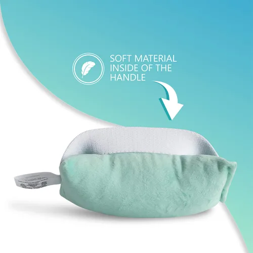 Vista 3 de NYOrtho Cojín de mano de 6 x 3 pulgadas, 1 paquete de agarre de palma para recuperación de accidentes cerebrovasculares y apoyo ortopédico, sin