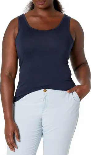 Vista 2 de Tienda Essentials - Camiseta de tirantes ajustada para mujer paquete de 2