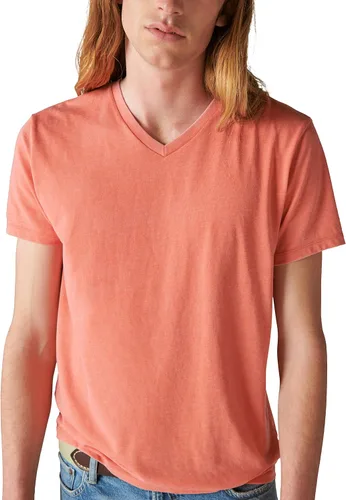 Vista 17 de Lucky Brand Camiseta Venice Burnout con cuello en V para hombre