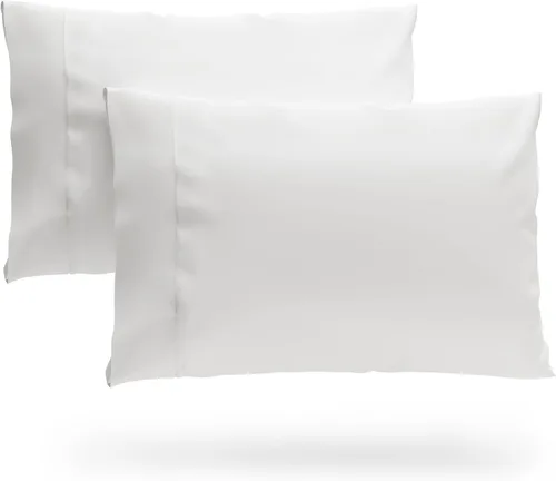 Vista 14 de Cosy House Collection Juego de fundas de almohada de bambú 100% rayón derivado Juego de fundas de almohada refrescantes, transpirables y sedosas