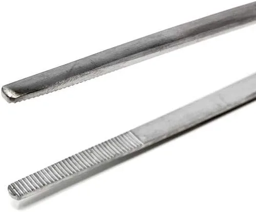Vista 3 de Cynamed Juego de 4 pinzas para el pulgar mulipurpose de 12 pulgadas. Puntas dentadas romas de acero inoxidable