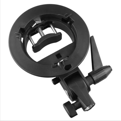 Vista 7 de Godox Soporte tipo S Bowens S Mount Holder para Speedlite Flash Snoot Softbox Honeycomb con luz USB