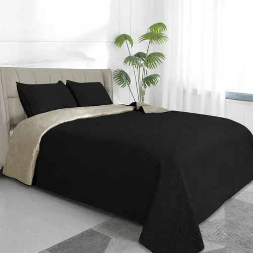 Vista 29 de Easy-Going - Juego de colcha reversible tamaño individual con 1 colcha y 1 funda de almohada, colcha de cama suave, colcha de microfibra ligera