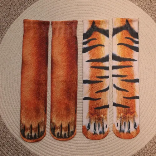 Vista 9 de SLOUFIOL Calcetines divertidos para hombre y mujer