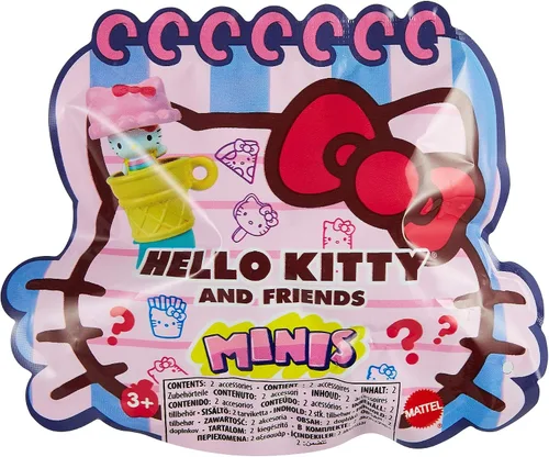 Vista 8 de Mattel Sanrio Surprise Minis Figures (1.5 pulgadas) – Sello, adorno para lápices y llavero, accesorios de papelería, gran regalo para mayores de 3