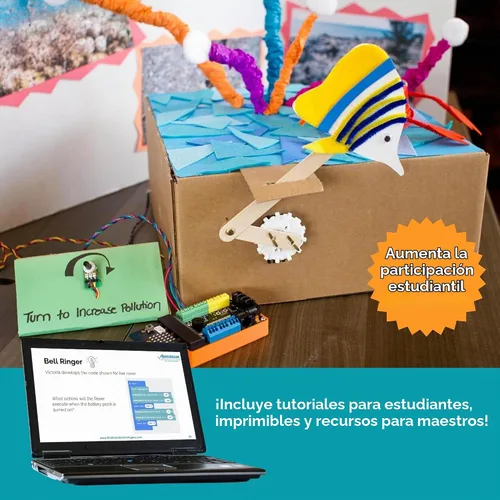 Vista 5 de BirdBrain Technologies Kit prémium de Hummingbird Bit I Robótica para niños