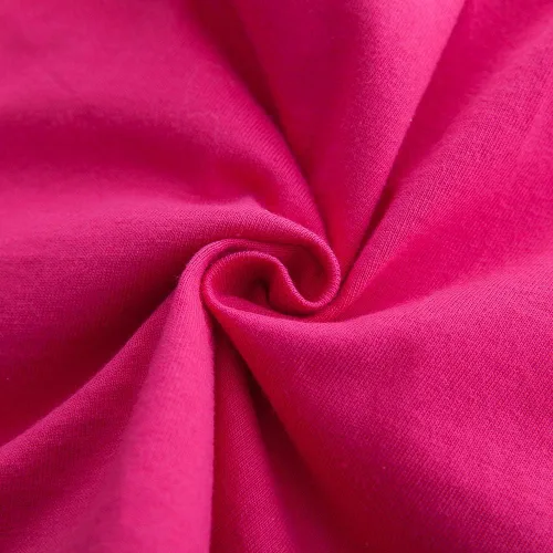 Vista 9 de Vestidos de manga larga de algodón con diseño de arco iris para niñas de 3 a 8 años