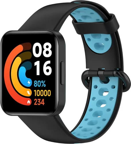 Vista 20 de Senter Correa de repuesto deportiva de silicona suave para reloj inteligente Redmi Watch 2 Lite 10 pzas