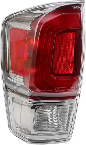 Vista 210 de Ensamble de luz trasera exterior TRQ para lado del conductor izquierdo trasero. Compatible con Toyota Corolla XLE 2020, 2021, 2022 y Toyota Corolla
