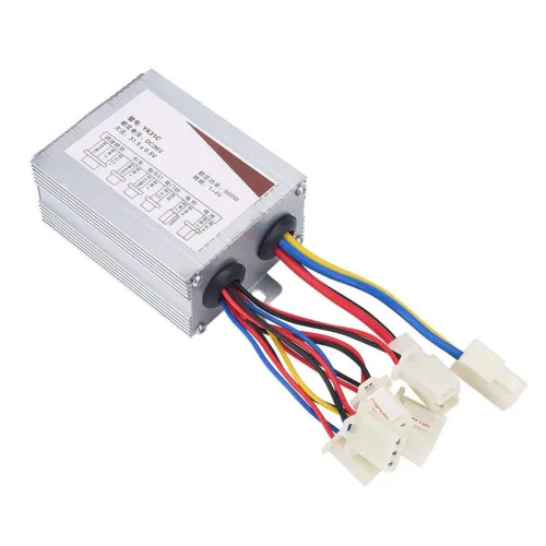 Vista 7 de Pwshymi Motor cepillado controlador 36 V 500 W controlador de velocidad del vehículo Motor de cepillo 36 V Controlador de velocidades variables