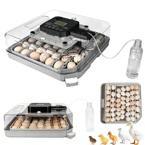 Vista 17 de Gen II - Incubadora automática de 12 huevos, humedad de dos etapas con recarga automática y control de temperatura estable, giro automático