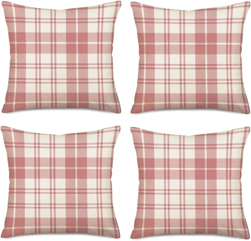 Vista 11 de Fukeen Juego de 4 fundas de almohada con texto en inglés "Merry Christmas" de 16 x 16 pulgadas con texto en inglés "Natividad de Jesús, Noche