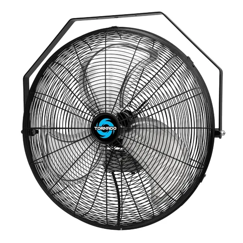 Vista 14 de Tornado Paquete de 2 ventiladores de pared industriales de alta velocidad de 20 pulgadas, 4750 CFM, 3 velocidades, cable de 6 pies, uso industrial