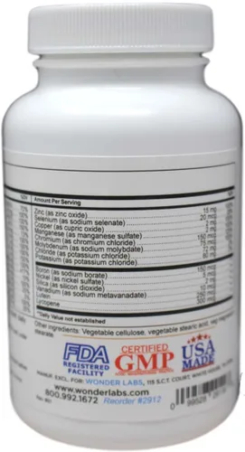 Vista 3 de Multivitamínico Multi-Mineral Comparar con Centrum Silver® Multivitamínico Multimineral con Beta Caroteno Especialmente para Adultos 50 Plus - 365