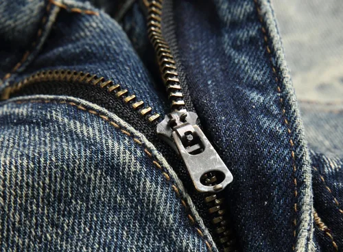 Vista 8 de OIIIO Pantalón vaquero de pierna recta rasgados para hombre