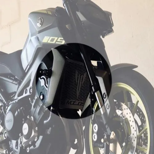 Vista 7 de Cubierta protectora de rejilla de radiador de motocicleta para Yamaha MT09 FZ09 FZ-09 MT-09 Tracer900 2014-2020
