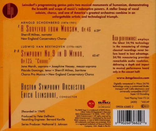 Vista 2 de Beethoven Symphony No 9 - Choral Schoenberg A Survivor from Warsaw