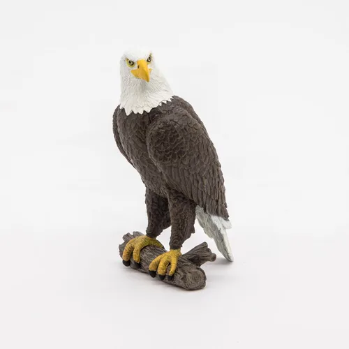 Vista 8 de Papo - Figura realista de águila calva - A partir de 3 años - Colección Wild Life - Juego educativo de aves de presa - Juguete de idea de regalo