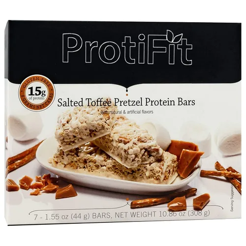 Vista 12 de Proti Fit - Barra de aperitivos baja en calorías para dietas saludables, 0.51 onzas de proteína, baja en carbohidratos, baja en azúcar, 7 porciones