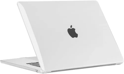 Vista 7 de Funda compatible con MacBook Air de 15 pulgadas 2025 2024 2023 versión M4 A3241 M3 A3114 M2 A2941 Pantalla de retina líquida Touch ID, funda Rosa