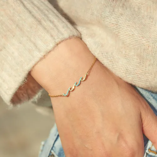 Vista 4 de STORYJEWELLERY Regalo para amigas, pulsera de mejor amiga, pulsera de amistad para mujeres, regalos para amigas, mujeres, regalos cristianos