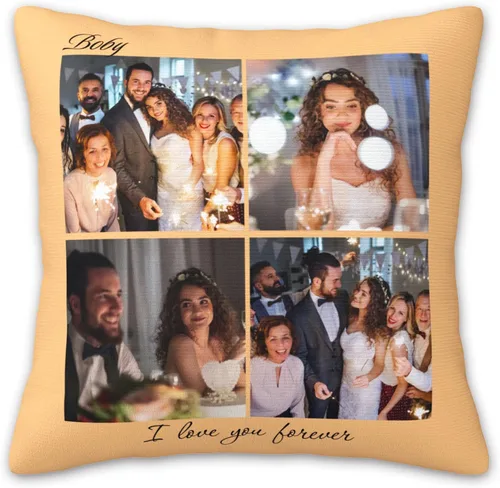 Vista 9 de Almohadas personalizadas con imagen, fundas de almohada personalizadas, añade tu propio diseño, fundas de almohada con texto, fundas de almohada Gato