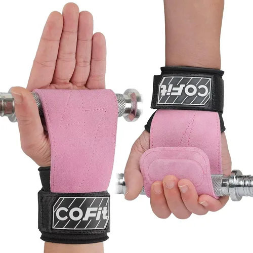 Vista 7 de COFIT Wrist Straps for Weightlifting, Workout Wrist Wraps with Dual-Layer Oxford Leather, Enhanced Grip for Optimal Hand and Wrist Protection, Gym
