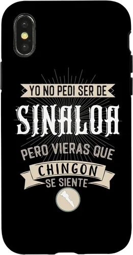 Vista 4 de Funda para iPhone 15 Yo No Pedí Ser De Sinaloa Pero Vieras Que Chingon Se Siente