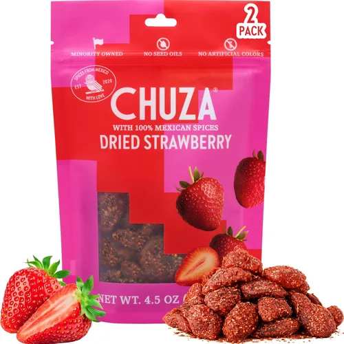 Vista 10 de CHUZA Bocaditos de cactus de nopal, picante seco, chile dulce, caramelo mexicano (3.5 onzas)
