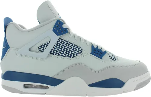 Vista 14 de Nike Jordan 4 Retro - Tenis para hombre, talla Beige/Rojo/Verde