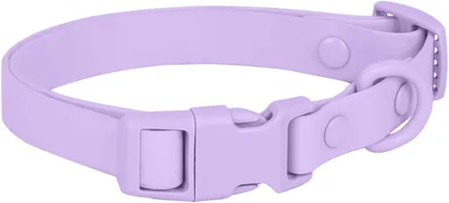 Vista 14 de FEimaX Collar de silicona impermeable para perro ajustable y resistente al olor, fácil de limpiar para perros grandes, medianos y pequeños, collares