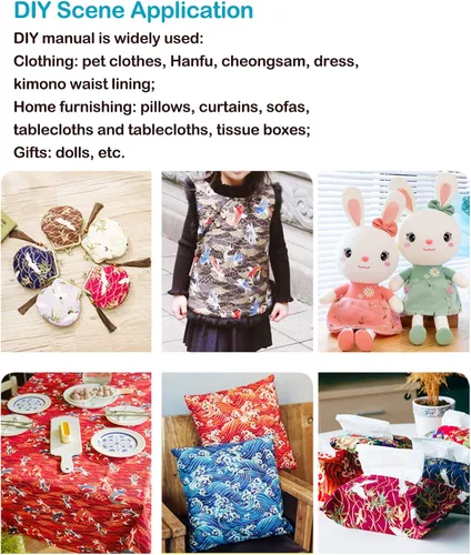 Vista 7 de BAWHO Mooie Zijdeachtige Satijnen Stof Pioen Bloem Unieke Vlinderpatronen Zachte Ademende Stof Voor Oude Kostuums Cheongsam