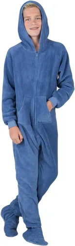 Vista 45 de Footed Pajamas - Pijama de una pieza de chenilla para niños pequeños Enterizo de pijama de una pieza para niños y niñas Unisex
