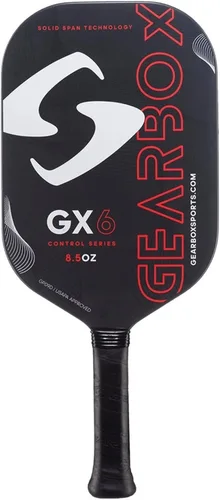 Vista 6 de Gearbox Paleta de pickleball de fibra de carbono GX6