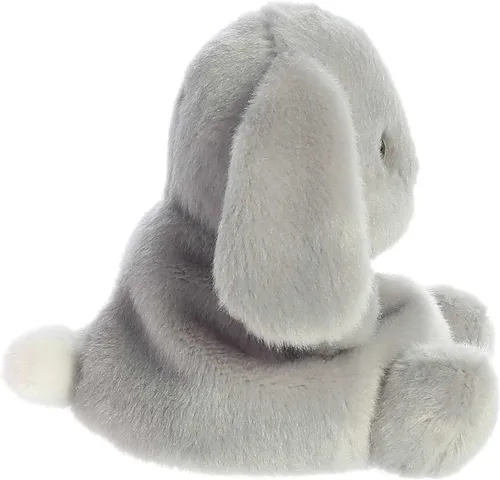 Vista 4 de Aurora® Adorable Palm Pals™ Pebbles Bunny™ - Juego de bolsillo - Diversión coleccionable - Gris 5 pulgadas