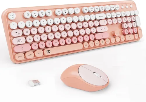 Vista 18 de Mini teclado Bluetooth plegable, teclado portátil compacto inalámbrico recargable con 67 teclas delgadas y silenciosas, bonito teclado de viaje