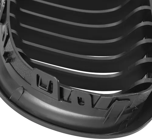 Vista 7 de X AUTOHAUX Par de coche parrilla delantera negro mate ABS plástico capó riñón rejilla para BMW E90 E91 4-puerta 2009-2011