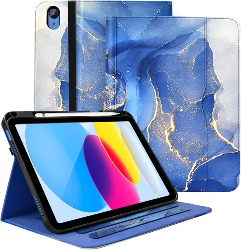 Vista 52 de Zonefoker Fundas para iPad de 6ª generación 2018/2017, iPad Air 2 2014 #02 Mármol Rosa
