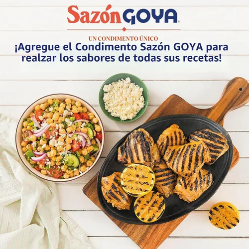 Vista 5 de Goya Sazon Ajo Y Cebolla 3.5 oz