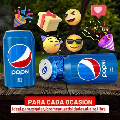 Vista 7 de BeerSkin - Fundas de silicona para latas que parecen refrescos, 12 oz (12.0 fl oz) - 1 paquete Fun Can Kozies for Camping, Outdoor Parties, Beach
