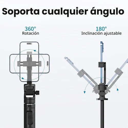 Vista 4 de Trípode de palo selfie de 70 "para cámara de acción Gopro Trípode