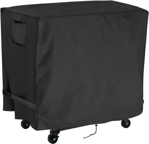Vista 9 de Ooni - Funda para carrito de exterior para mesa modular grande, impermeable, para parrilla de cocina, cubierta de soporte para horno de pizza