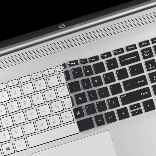 Vista 6 de Funda de teclado para laptop HP de 17.3 pulgadas 17-by 17-bs/ca 17t-by400/by500 17-by4013dx 17-by0053cl 17-by4633dx 17-by3613dx 17-by1053dx by4061nr