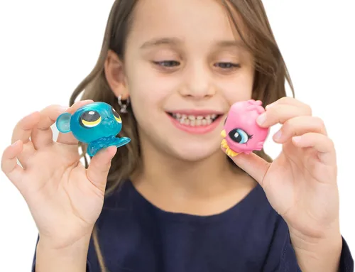 Vista 6 de Basic Fun Tech 4 Kids Littlest Pet Shop Mashems Fashems Blind Pack Capsule - Paquete de 4 (4 cápsulas por pedido)