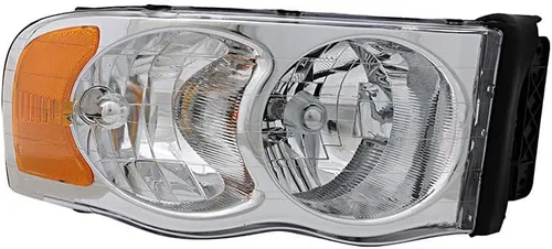 Vista 9 de JP Auto Compatible con Dodge Ram 1500 2500 3500 2002 2003 2004 Juego de lámparas halógenas para el lado del conductor y del pasajero