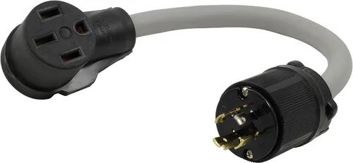 Vista 9 de AC WORKS Adaptador de carga de vehículos eléctricos para uso Tesla (L5-30 30A 1250V bloqueo a Tesla)