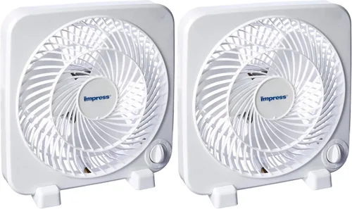 Vista 2 de Impress Ventilador de caja de 3 velocidades de 9 pulgadas, IM-719BX