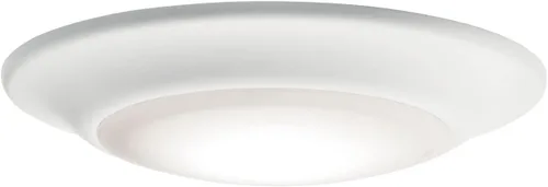 Vista 10 de Kichler Lighting 43878WHLED30 - Foco LED Downlight Gen I, color blanco, 6 pulgadas Luz blanca cálida de 3000K con rendimiento regulable y fácil