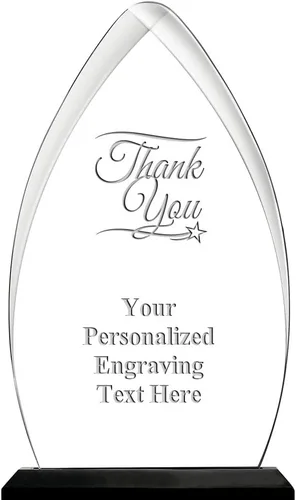 Vista 24 de Crown Awards Premio acrílico personalizado de 9.25 pulgadas de Gateway Skyline